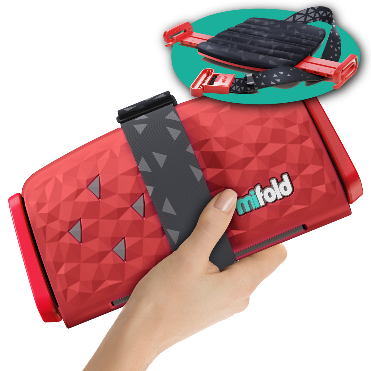 Mifold Comfort grab-and-go booster